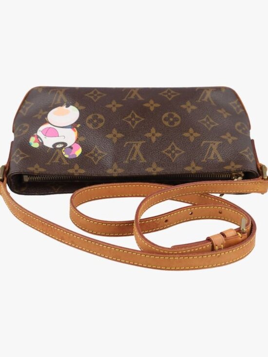 Louis Vuitton Panda Trotter Monogram Brown Multicolor Canvas Leather Belt main image 10